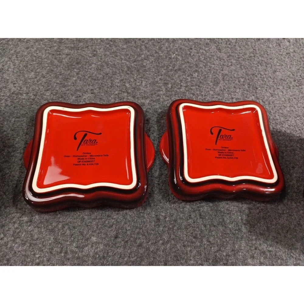 Temp-tations Set of 4 Ombre 8-oz Rammies w/ Unlimit Lids - New Tara At Home